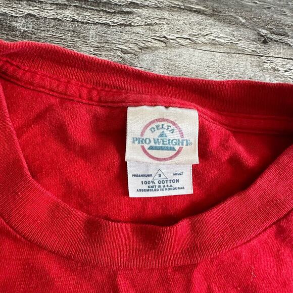 Vintage 90s y2k Delta Pro Weight Ohio State University Football Tshirt - Picture 3 of 7